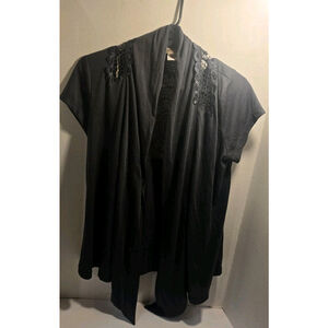 Women's Ever Blue Size Large Cardigan Gray